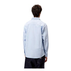 Camicia Donna Carhartt L/S Cassel Shirt Cotton Celeste/Bianco