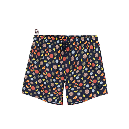 Colmar Men's Patterned Boxer Swimsuit Blue Multicolor