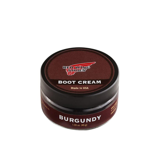 Red Wing Burgundy Boot Cream