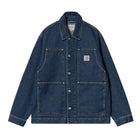 Giubbino Uomo Carhartt WIP OG Double Front blu (stone washed) I034866 01.06 CARHARTT WIP