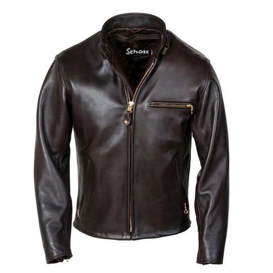 Herrenjacke Schott N.Y.C. Classic Racer Braun