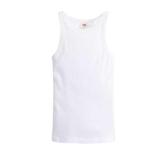 Canotta Donna Levi'S Con Spalline Incrociate Bianco