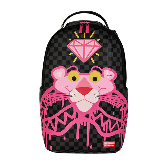 Zaino Unisex Sprayground Pink Panther Drippy Backpack Nero/Multicolor