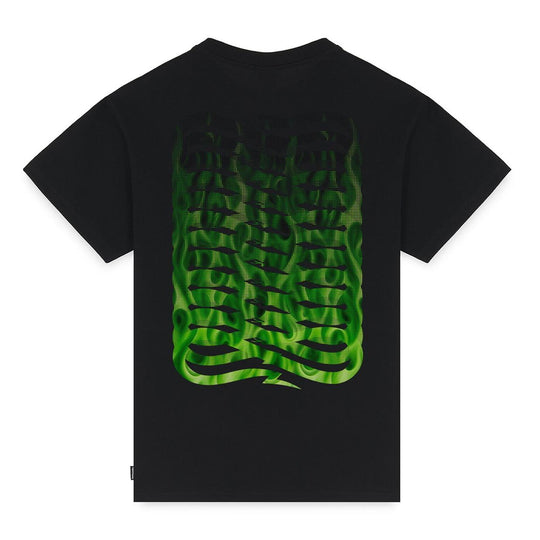 Men's T-shirt Propaganda Ribs Flame Black / Green