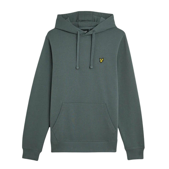 Herren Kapuzenpullover Lyle & Scott Logo Dunkelgrün