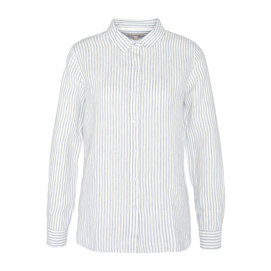 Damenhemd Barbour Marine Streifen Weiß / Himmelblau
