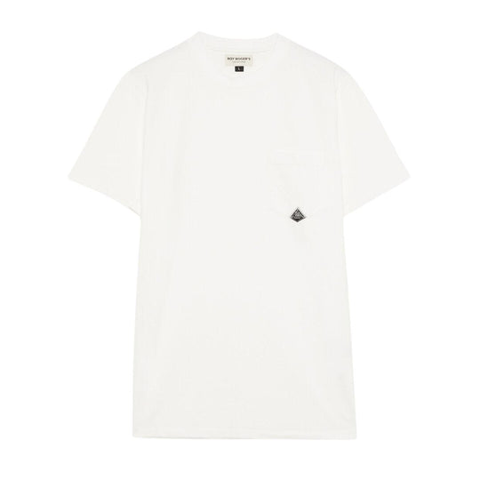 T-Shirt Herren Roy Roger's Tasche Weiß