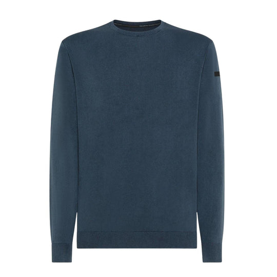 Maglia Uomo RRD Techno Wash Round Knit Royal