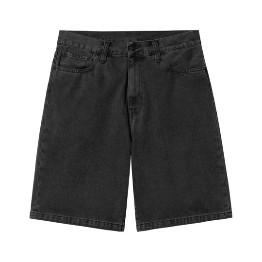 Bermuda Uomo Carhartt Landon Short Nero Lavato