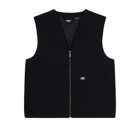 Gilet Uomo Dickies Duck Canvas Nero