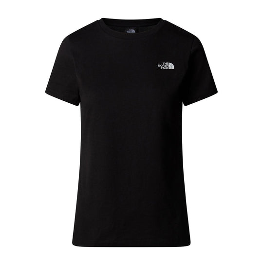 T-Shirt Damen The North Face Simple Dome Schwarz