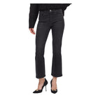 Jeans Donna Liu-Jo B.Up Princess Trombetta Strass Nero Lavato
