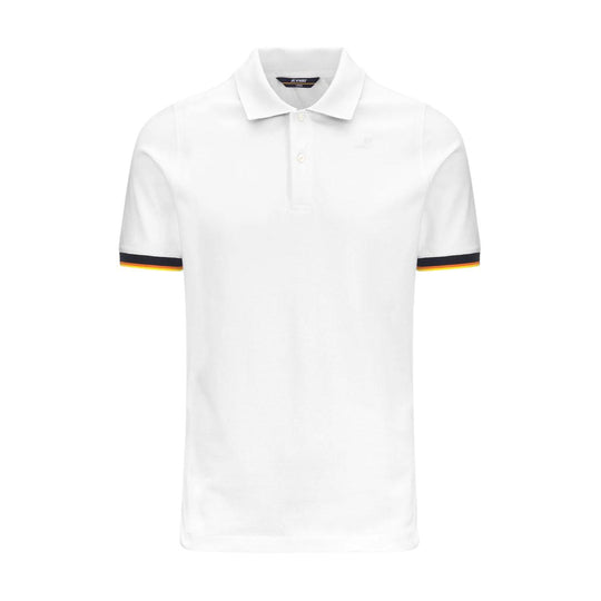 Polo Herren K-Way Vincent Piqué Weiß