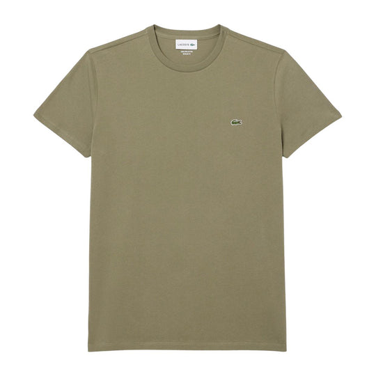 Men's Lacoste Pima Cotton T-shirt Green (BMY)