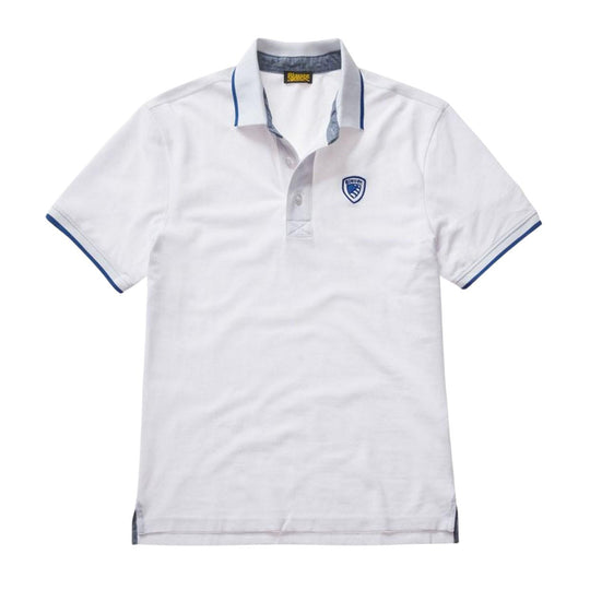 Polo Herren Blauer Weiß