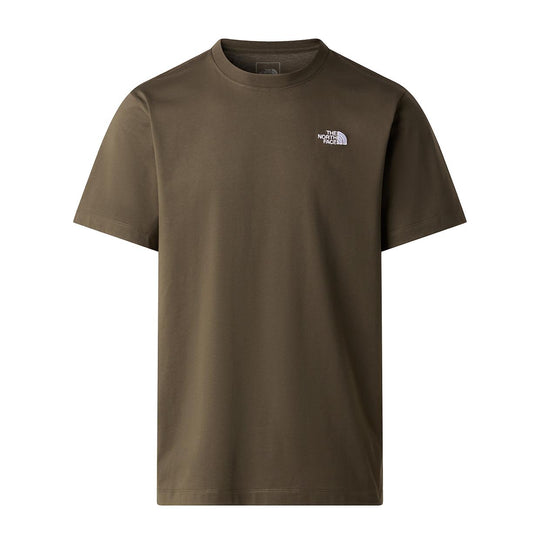 T-Shirt Uomo The North Face M Simple Dome Evolution Verde Militare