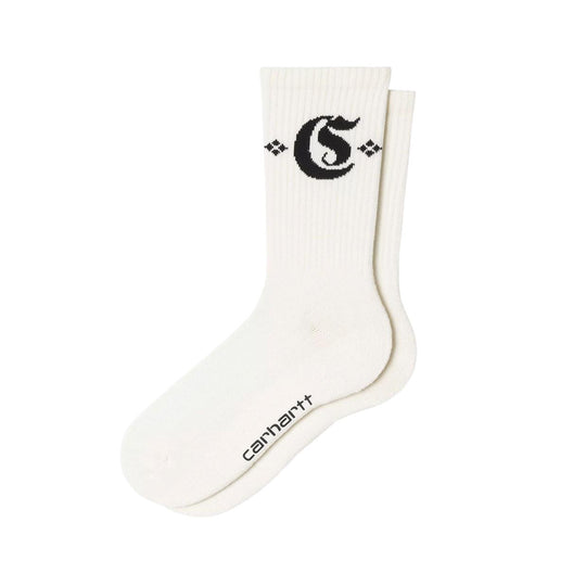 Calzini Carhartt WIP Greatest Hits Weiß / Schwarz