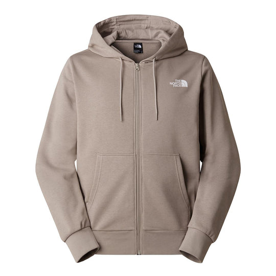 Felpa Uomo The North Face M Simple Dome Light Fz Sasso