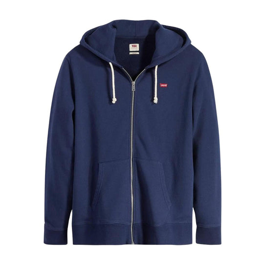 Levi's Men's Original Housemark Full Zip Sweatshirt Blue