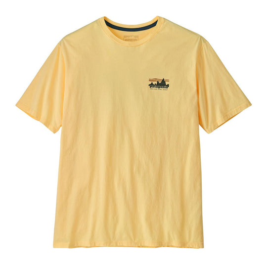 Men's Patagonia '73 Skyline Organic Yellow T-shirt