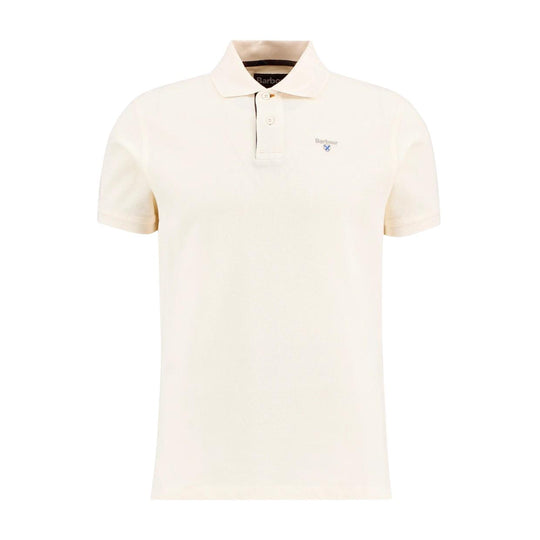 Polo Uomo Barbour Tartan Piquet Polo Panna