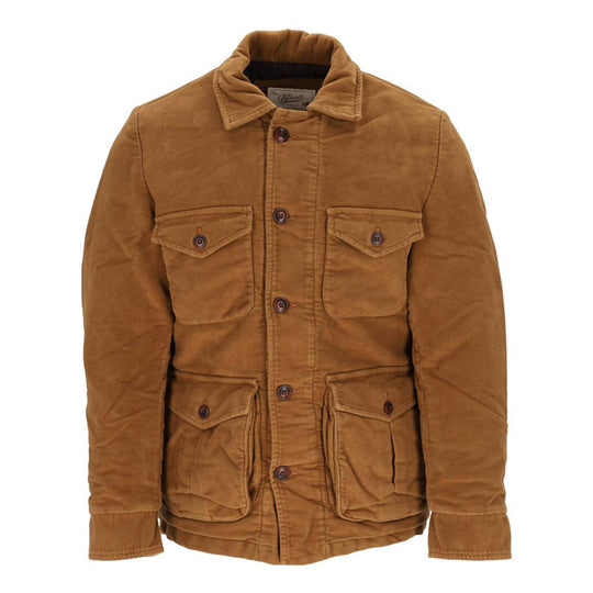 Giubbino Uomo Bl'Ker Smith Moleskine Khaki