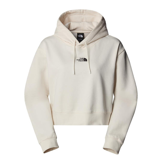 Felpa Donna The North Face Cropped Essential Bianco