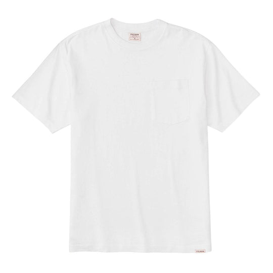 T-shirt Herren Filson Frontier Tasche Weiß