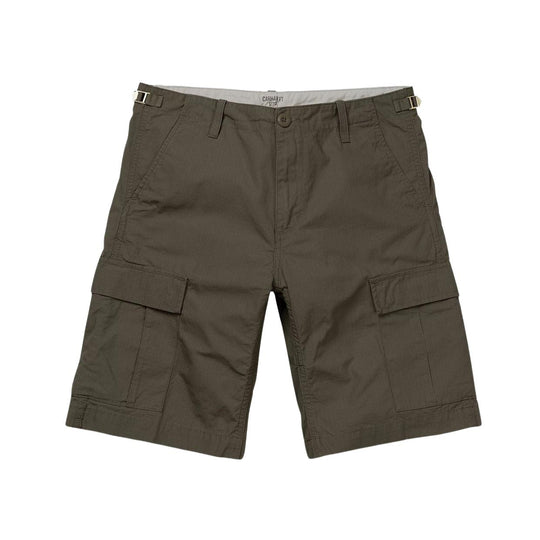Bermuda Uomo Carhartt WIP Aviation Short Dunkelgrün