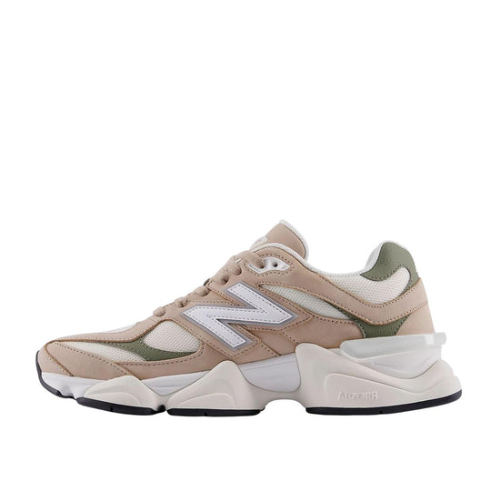 Sneakers Unisex New Balance 9060 Nocciola/Verde/Bianco
