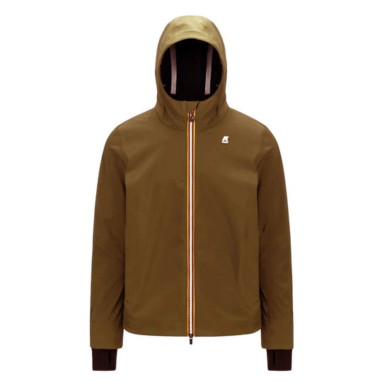Herrenjacke K-Way Jacko Bonded Braun