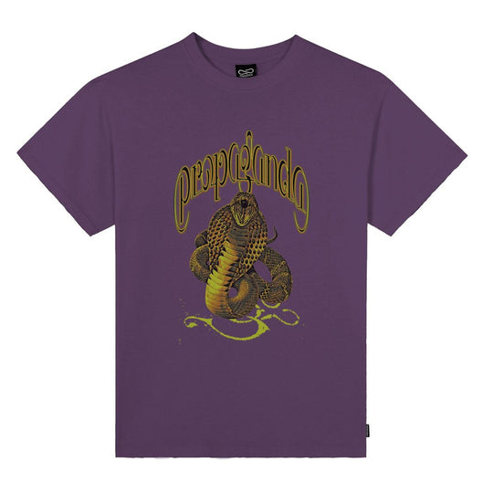 T-shirt Uomo Propaganda Reptile Viola