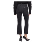 Jeans Donna Liu-Jo B.Up Princess Trombetta Strass Nero Lavato
