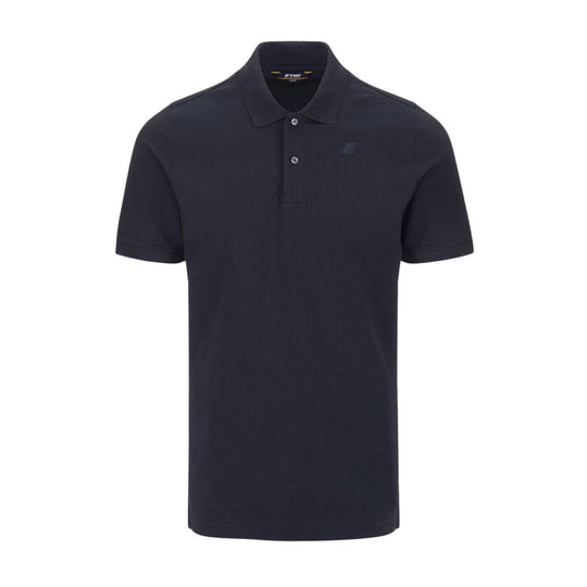 Polo Uomo K-Way Amede Pique Blu