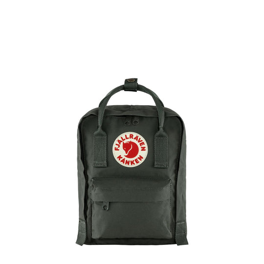 Unisex Rucksack Fjallraven Kånken Mini Dunkelgrün