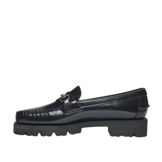 Mokassins Damen Sebago Joe Lug Frau Schwarz