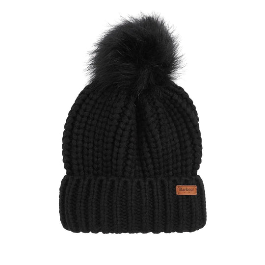 Berretto Donna Barbour Saltburn Nero