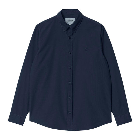 Herrenhemd Carhartt WIP L/S Bolton Blau