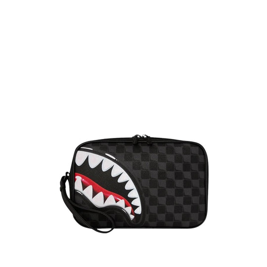 Beauty Unisex Sprayground Shark In Paris Toiletry Nero