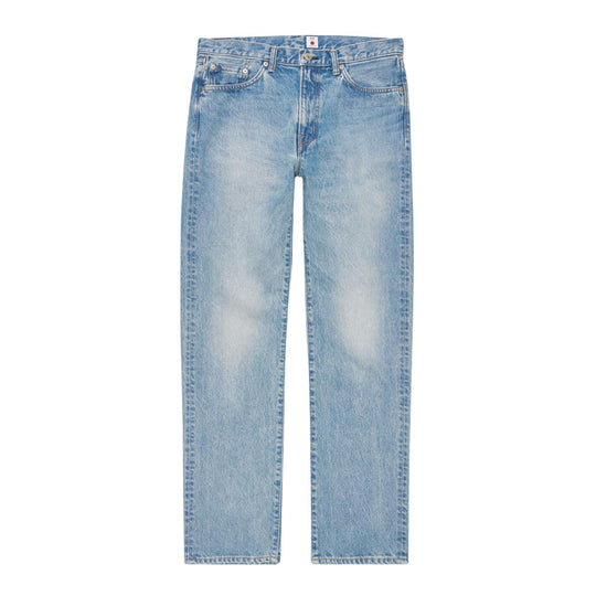 Jeans Uomo Gamba Dritta Denim Medio Chiaro