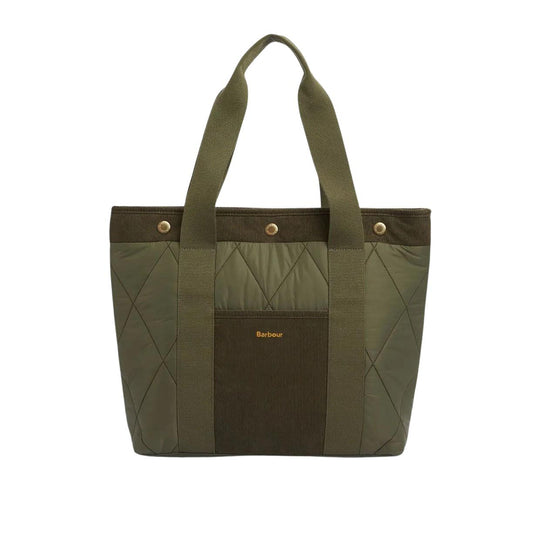 Women's Bag Barbour Healy Tote Olive Green