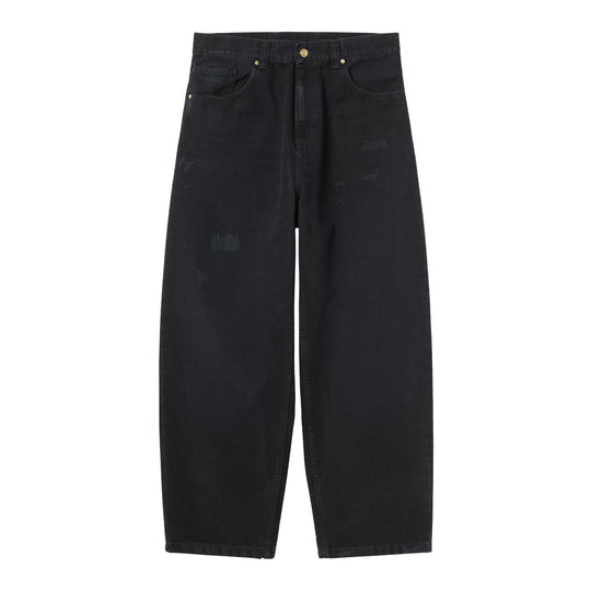 Pantalone Uomo Carhartt Wip Brandon Pant Dearborn Nero Lavato