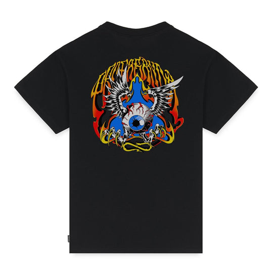 T-shirt Uomo Propaganda Triangle Eyeball Nero