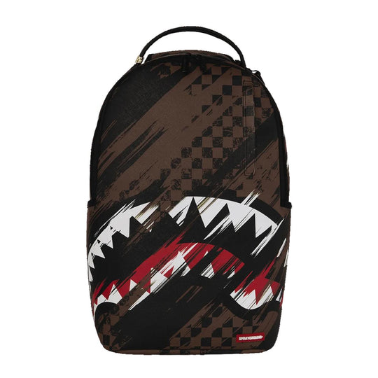 Zaino Unisex Sprayground Smeared Grunge Backpack Marrone Multicolor