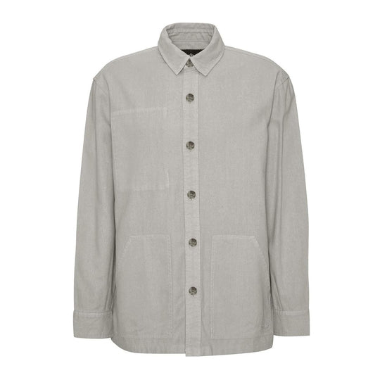 Overshirt Uomo Barbour Lino Sabbia