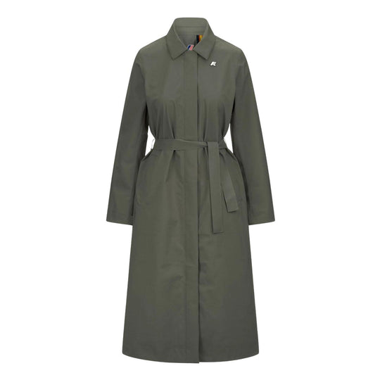 Women's K-Way Barbra Stretch 2L Waterproof Jacket Green