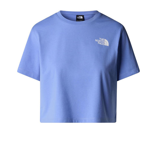 T-Shirt Damen The North Face Simple Dome Cropped Lila