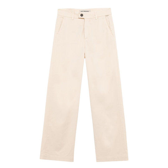 Women's Pants Roy Roger's Lais White Cream