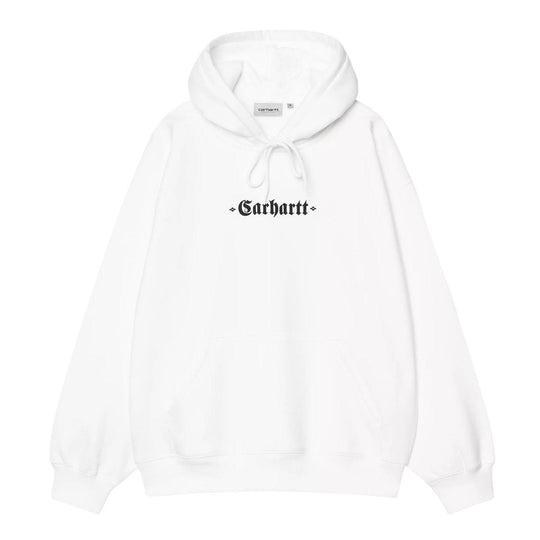 Herren-Sweatshirt Carhartt WIP Kapuzen Greatest Hits Weiß / Schwarz
