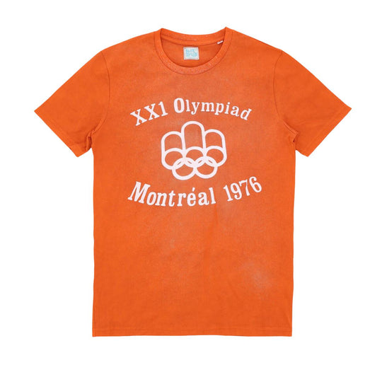 Men's Mr. Hot Dog Montréal T-shirt Orange